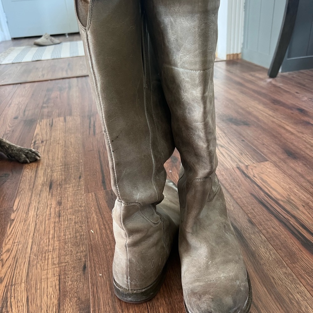 Frye Women's Knee High Boots - Grey